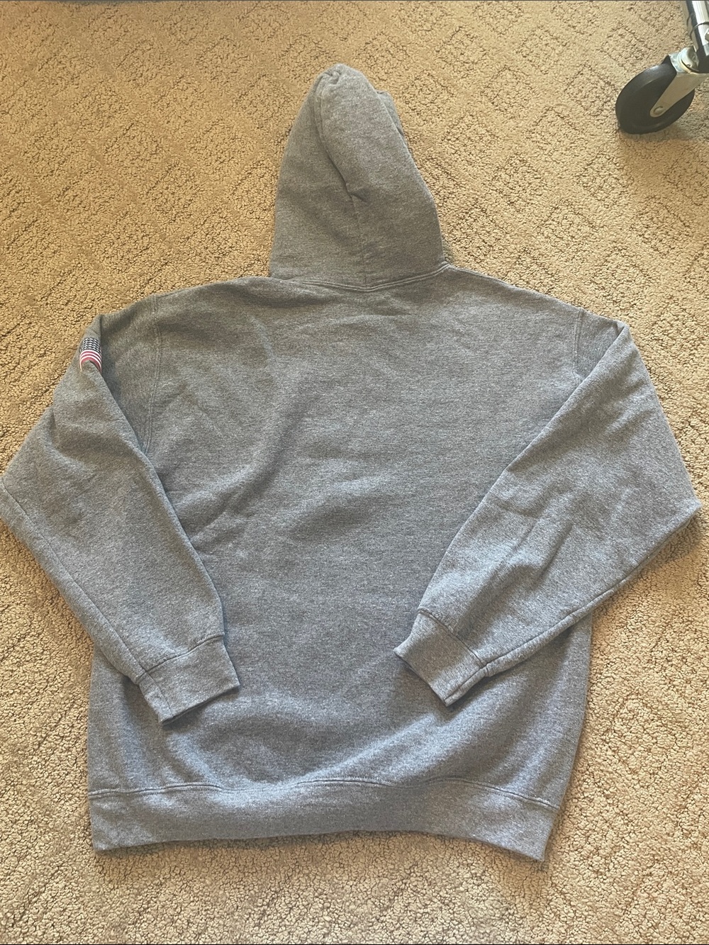 Gildan Gray NASA Orlando Hooded Sweatshirt - Picture 2 of 4